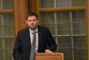 Kantonsratspräsident Florian Hunziker. (Bild: Bruno Eisenhut)