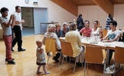 Die SP-Ortsgruppe Gais organisierte den Brunch als Begegnungsfest für Zugewanderte und Einheimische. (Bild: PD)