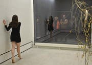 Oriana Berger bei ihrer Tanzaufführung in der Kunsthalle Wil. (Bild: Philipp Haag)
