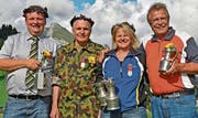 Martin Forrer, René Koller, Sonja van Winden und Hansueli Schmid (von links). (Bild: Beatrice Bollhalder)