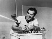 Für seine Rolle als rebellischer Anstaltsinsasse R. P. McMurphy in Milos Formans "One Flew Over The Cuckoo's Nest" (1975) wurde Jack Nicholson mit dem Oscar als bester Hauptdarsteller ausgezeichnet. (Bild: ANONYMOUS (AP UNITED ARTISTS))