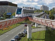Intamin schlägt eine Monorail vor. Sie hat dieses System verschiedenenorts realisiert, wie hier in Moskau. (Bild: pd)