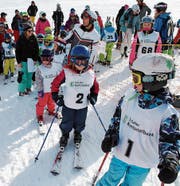 Gespannt warten die Kinder auf ihren Start ins Rennen. (Bild: PD)