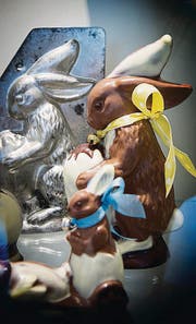Schoggihasen gehören zu Ostern dazu. (Bild: Ralph Ribi (Ralph Ribi))