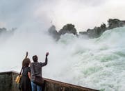 Auch der Rheinfall gehört zu den Landschaften und Naturdenkmälern von nationaler Bedeutung. (Bild: Benjamin Manser (Schaffhausen, 20. Juni 2016))