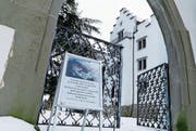 Das Schloss Wartensee befand sich im Januar 2017 im Winterschlaf. (Bild: Rudolf Hirtl (Januar 2017))