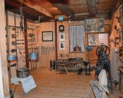 Dieser Raum im Heimatmuseum in Oberweningen ist einer Schusterwerkstatt nachempfunden.
