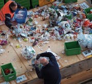 Die Materialprüfungs- und Forschungsanstalt Empa analysierte die Zusammensetzung der im Kuh-Bag entsorgten Kunststoffe. (Bild: PD)