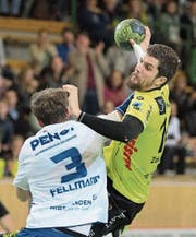 Ondrej Zdrahala (rechts) ist wieder in der Lage, im Spiel St. Otmars entscheidende Akzente zu setzen. (Bild: Urs Bucher)