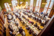 Der Grosse Rat sprach sich gegen ein Öffentlichkeitsgesetz aus. (Bild: Reto Martin)