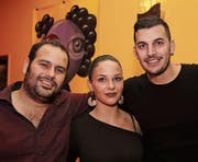 Claudio Arcorace, Tanja Dickenmann und Dino Angelino gefällt die Meile wegen ihrer Vielfältigkeit. (Bilder: Chris Marty/frauenfeld-events.ch)
