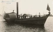 Auf dem Schiff «Wilhelm» fuhr man aus dem Hafen, um sich ein Feuerwerk anzuschauen. Ebenfalls um 1924. (Bilder: pd/Museumsgesellschaft Romanshorn)
