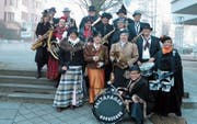 Klasse und Stil statt schrill und laut; die Faltäfäger sind zum letzten Mal an der Fasnacht zu hören. (Bild: Toni Cecchetto)