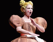 Nicole Bosshard ist in der Tonhalle Wil als Marie, die Regimentstochter, zu sehen. (Bild: Carola Nadler)