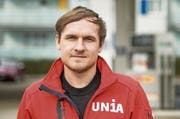 Unia-Gewerkschafter Stefan Brülisauer (Bild: Reto Martin)