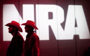 Die Jahresversammlung der National Rifle Association. (Bild: JOHNNY HANSON (AP Houston Chronicle))
