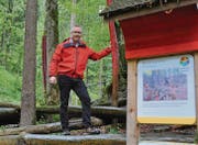 Patrick Zollinger besucht mit seiner Familie und seinen Gästen oft den Sinnepark in Ebnat-Kappel. (Bild: Sabine Schmid)