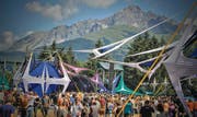 Das «Summer Never Ends»-Festival im bündnerischen Rona ist eine der grössten Goa-Parties Europas. (Bild: pd)
