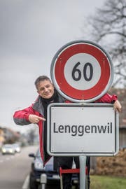 Der ehemalige Lenggenwiler Roman Brühliwer strebt nach 4000 Beweisfotos aller 4000 Provinzen, die er besuchen will. (Bild: Michel Canonica)