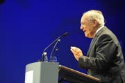 Johann Schneider-Ammann wirkt bisweilen behäbig und müde - in der Landwirtschaftspolitik macht der Wirtschaftsminister aber eine gute Figur. (Bild: Keystone)