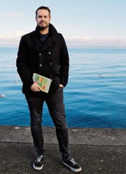 Ohne seinen Skizzenblock geht Comic-Autor Sandro Hagen nicht aus dem Haus. (Bild: Perrine Woodtli)