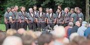 Mit dem Jodlerklub Wiesenberg wurde eine ungewöhnliche Sparte für die Swiss Music Awards nominiert. (Bild: Urs Flüeler/KEY (Neuägeri, 20. August 2017))