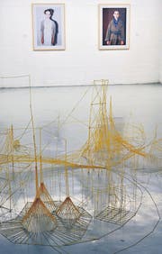 Matthias Restles Spaghetti-Art und Fotografien von Mirjam Wanner. (Bild: Barbara Fatzer)
