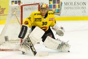 Der Torhüter des SC Bern, Leonardo Genoni, gilt als akribischer Arbeiter. (Bild: (freshfocus))