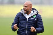 Hat der neue FCSG-Trainer Giorgio Contini auch am Samstag gegen seinen alten Arbeitgeber Vaduz Grund zum Jubeln? (Bild: freshfocus)