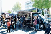 Erstes Street-Food-Festival im Stadtzentrum ein grosses Erlebnis (Bild: Hansruedi Rohrer)
