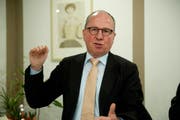 Findet die Rücktrittsforderung deplaziert: SP-Regierungsrat Fredy Fässler. (Bild: Ralph Ribi)