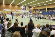 Volley Amriswil hofft wieder auf volle Zuschauerränge, wie hier im Playoff-Final gegen Lausanne. (Bild: Mario Gaccioli)