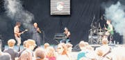 Die einheimischen Fancypants traten am Samstagnachmittag auf die Bühne. (Bilder: Christoph Heer)