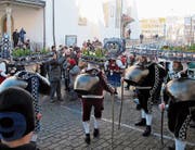 Ein Chlausenschuppel bei der Dorfkirche. (Bild: PD)