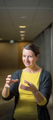 «Die meisten befassen sich Ende 40 erstmals mit dem Älterwerden», sagt Projektleiterin Sabina Misoch. (Bild: Urs Bucher)