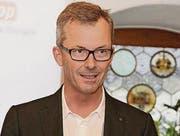 Matthias Hotz, Präsident von TGshop, sprach zu seinen Mitgliedern. (Bild: pd)