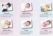 Eltern können im Spital Grabs einer Publikation in der Babygalerie des W&O zustimmen. Vor einigen Jahren war es zudem üblich, dass alle Werdenberger Gemeinden die Geburten vermeldeten. (Bild: Archiv W&O)