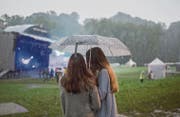 Regen ohne Ende im vergangenen Juni – nicht nur in der Ostschweiz. (Bild: Benjamin Manser (St. Gallen, 23. Juni 2016))