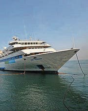Das Schiff Mavi Marmara. (Bild: epa)