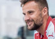 «In meinem Stadion gegen Benfica-Kollegen ums WM-Ticket zu spielen, das wäre grossartig», sagt Haris Seferovic. (Bild: Nadia Schärli (Feusisberg, 29. August 2017))