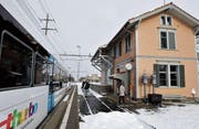 Auf eine Unterführung am Bahnhof dürfte man in Arnegg noch lange warten. (Bild: Reto Martin)