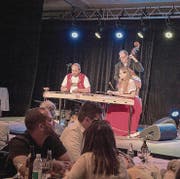 Das Trio Anderscht hatte an der Hema zwei Auftritte. (Bild: Lorenz Reifler)