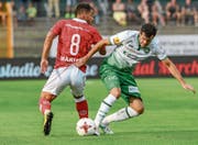 So wie Tranquillo Barnetta (rechts) spielt die ganze Mannschaft: einmal gut, ein anderes Mal weniger gut. (Bild: Andy Müller/Freshfocus)