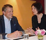 Die CVP Zuzwil hat Kandidaten für verschiedene Ämter gefunden. Neben den Bisherigen wurden Christoph Ammann als Kandidat für die Gemeinderatswahlen und Françoise Hutter Gutmann als Kandidatin für den Oberstufenschulrat nominiert. (Bild: Zita Meienhofer)