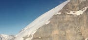 Am Westhang des Hinterrugg sind die zwei Schneeschuhwanderer abgestürzt. (Bild: Kapo)
