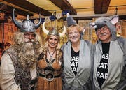 Hansi und Manuela Bär mit Karin Friedrich-Rusch und Walter Rusch.