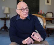 Literaturwissenschafter Johannes Anderegg. (Bild: Urs Bucher (8.12.2016))