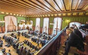 Seit 1832 finden Sitzungen des Grossen Rates im Weinfelder Rathaus statt. (Bild: Andrea Stalder (Weinfelden, 18. November 2015))
