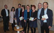 Hanspeter Blaser, Monika Bodenmann, Andrea Caroni, Marijke Meier, Katrin Alder, Monika Manser, Dölf Biasotto und Martin Grob. (Bild: PD)
