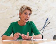 Ständerätin Karin Keller-Sutter ist der unbestrittene Star der FDP des Kantons St. Gallen. (Bild: Hanspeter Schiess)